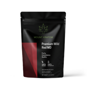 Premium Wild Red MD Kratom Powder - Featured Image