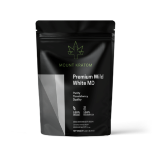 Premium Wild White MD Kratom Powder - Featured Image