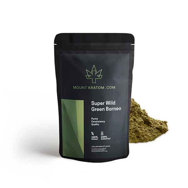 Super Wild Green Borneo Kratom Powder
