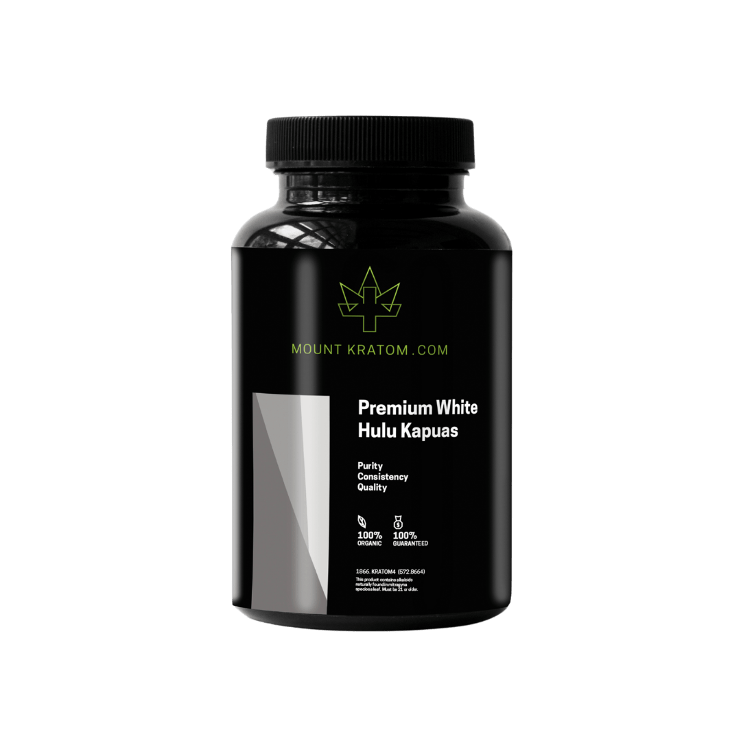 Premium White Hulu Kapuas Kratom Capsules