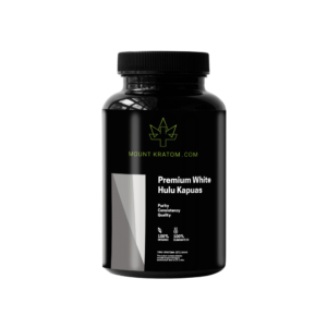 Premium White Hulu Kapuas Kratom Capsules - Featured Image
