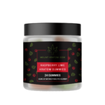 Raspberry Lime Kratom Gummies, 15mg - 1 Jar (24 Count $1.25/gummy)