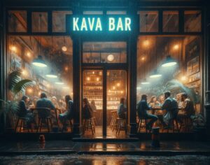 What is a kava bar?