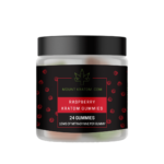 Raspberry Kratom Gummies, 15mg - 1 Jar (24 Count $1.25/gummy)