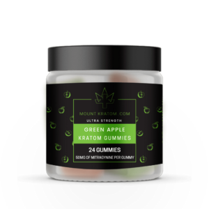 Green Apple Kratom Gummies, 50mg - Featured Image