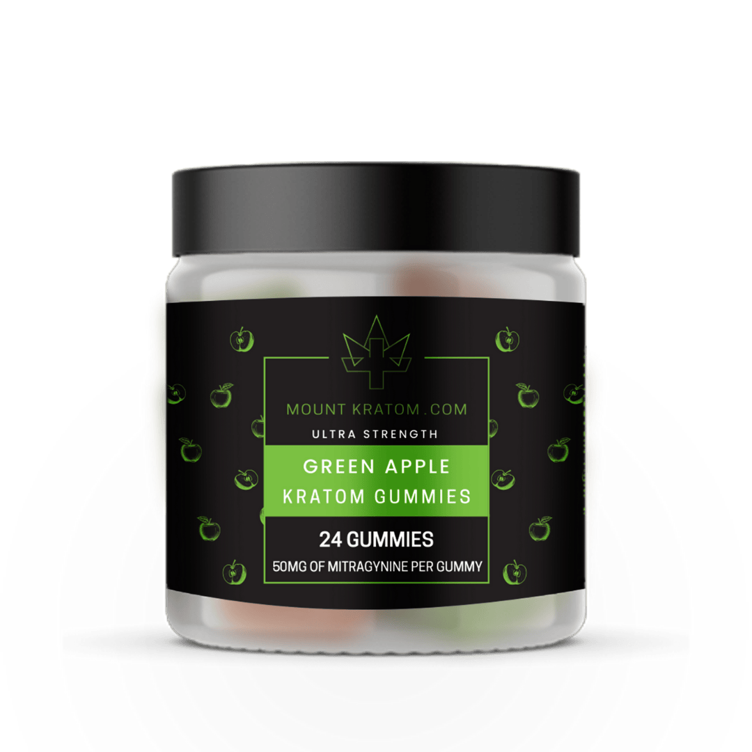 Green Apple Kratom Gummies, 50mg