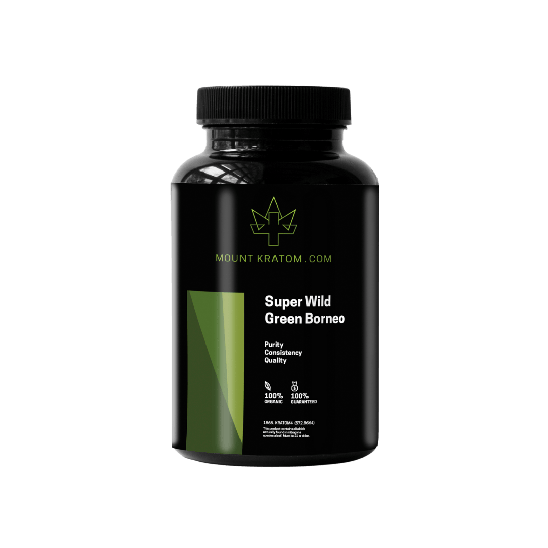 Review for Super Wild Green Borneo Kratom Capsules from John Wood
