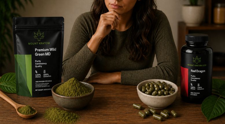 Kratom powder vs capsules1